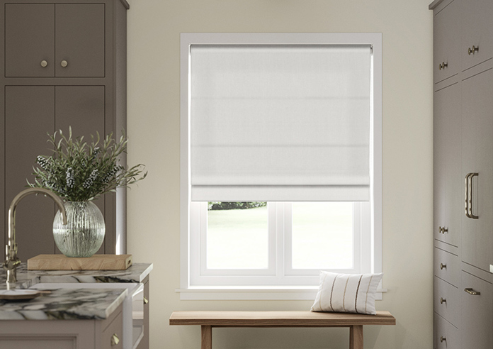 Windermere, Oyster - Roman Blind - Image 3